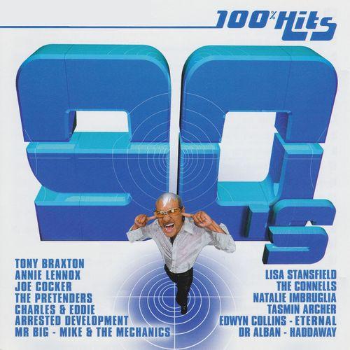 Album cover art for 100% Hits - 90's