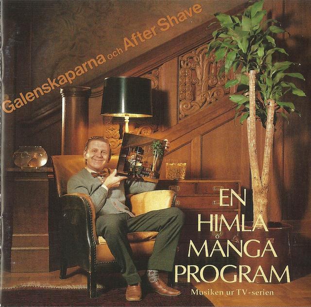 Album cover art for En himla många program