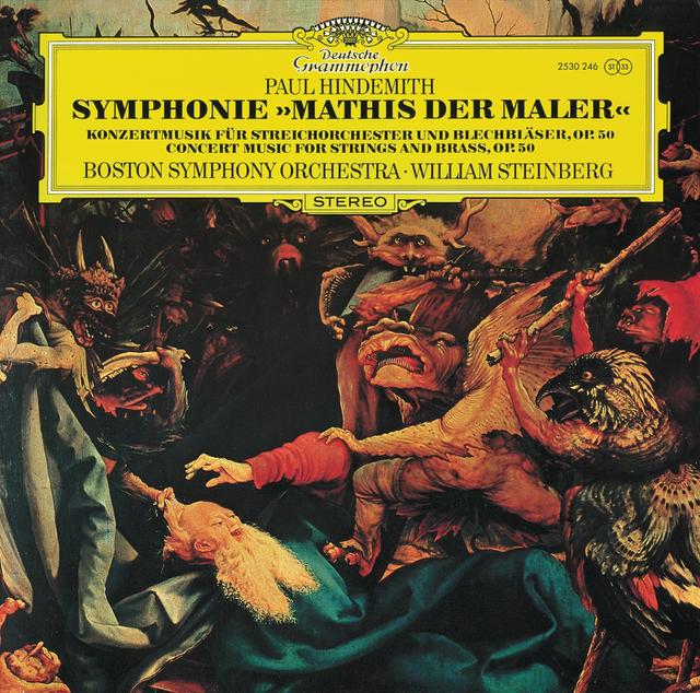 Album cover art for Hindemith: Symphony "Mathis der Maler"