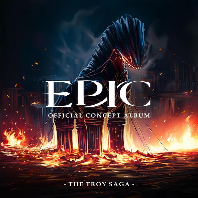 Album cover art for EPIC: The Troy Saga