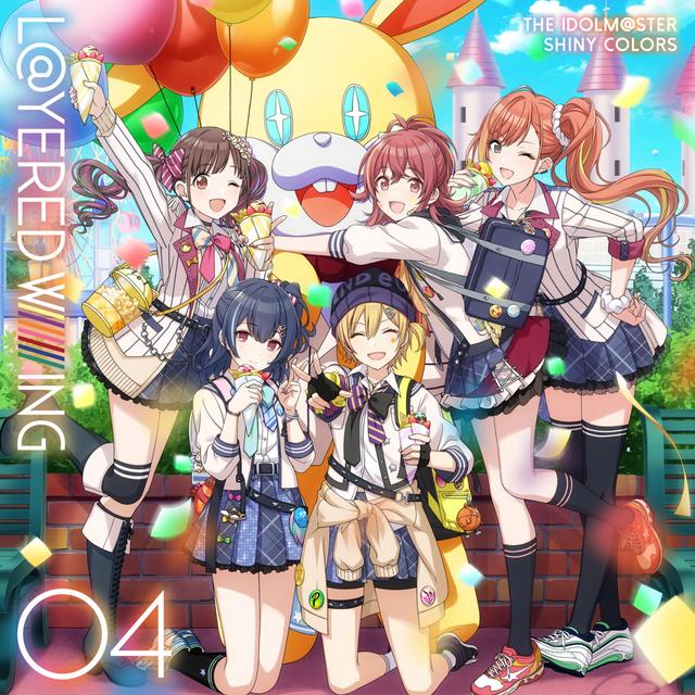 Album cover art for THE IDOLM@STER SHINY COLORS L@YERED WING 04 - EP