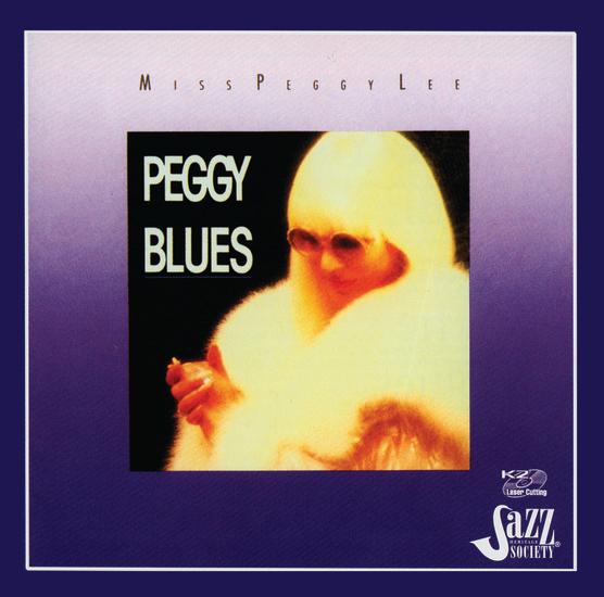 Album cover art for Peggy Lee Sings The Blues