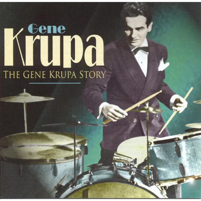 Album cover art for The Gene Krupa Story