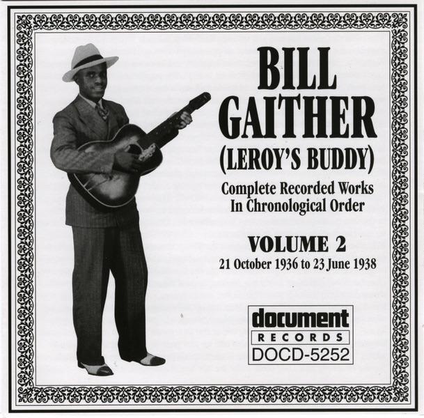 Album cover art for Bill Gaither Vol. 2 1936-1938