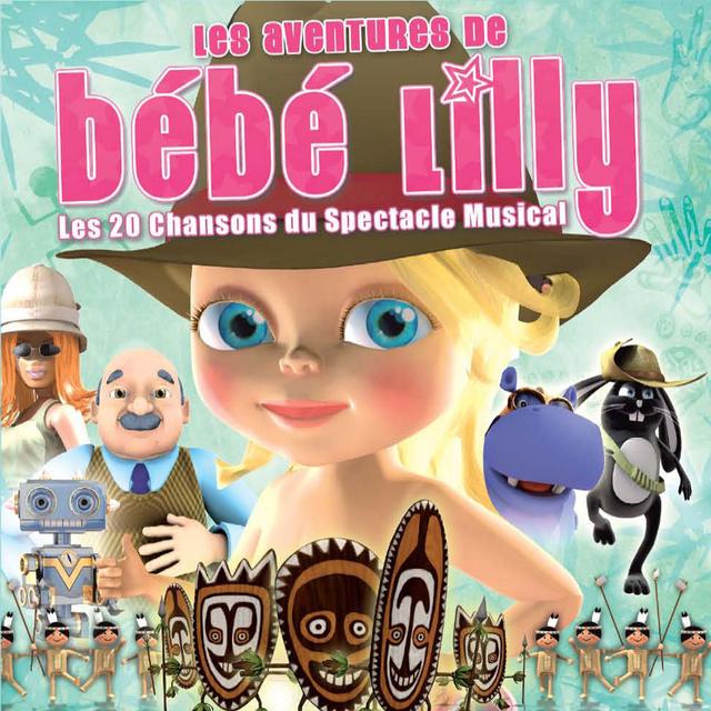 Album cover art for Les aventures de Bébé Lilly