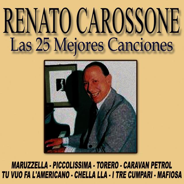 Album cover art for Renato Carosone Las 25 Mejores