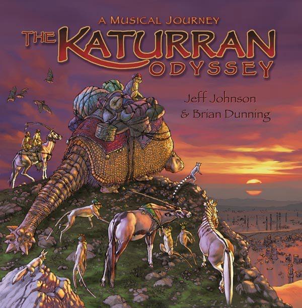 Album cover art for The Katurran Odyssey: A Musical Journey