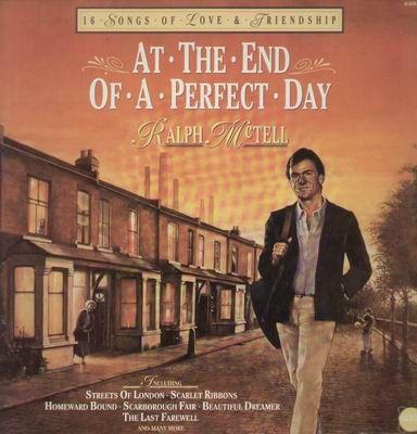 Album cover art for At The End Of A Perfect Day