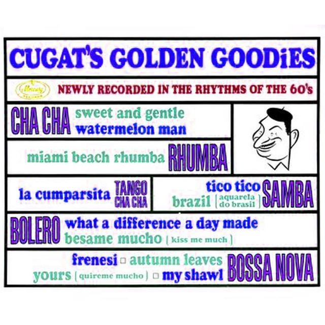 Album cover art for Cugat's Golden Goodies