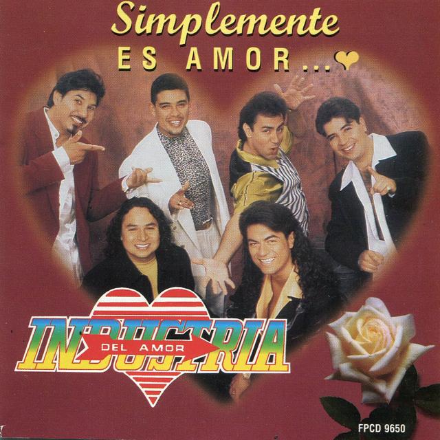 Album cover art for Simplemente Es Amor