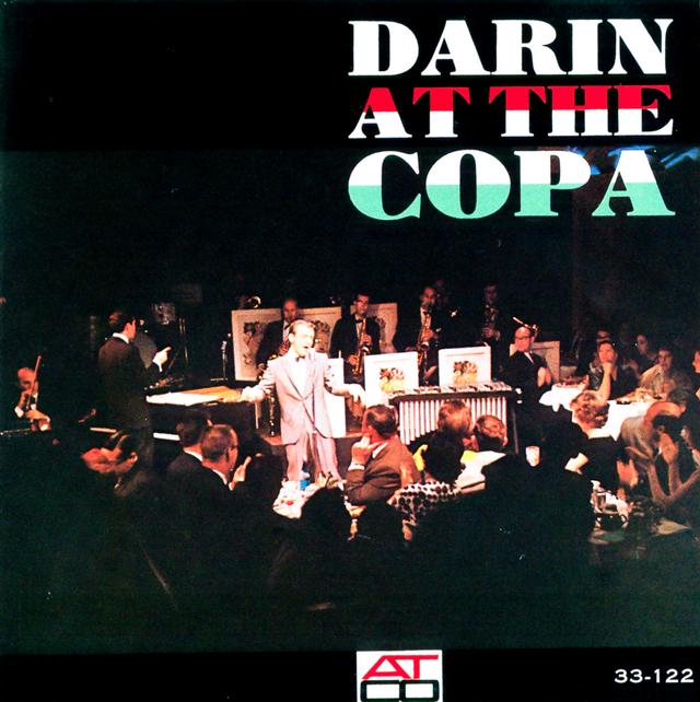 Album cover art for Darin At The Copa