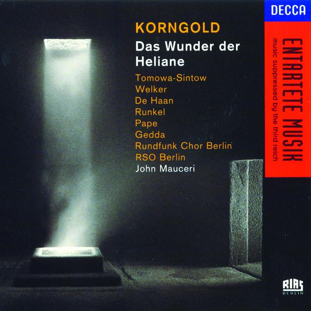 Album cover art for Korngold : Das Wunder Der Heliane