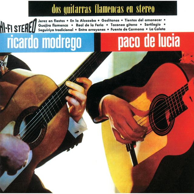 Album cover art for Dos Guitarras Flamencas en "Stereo"