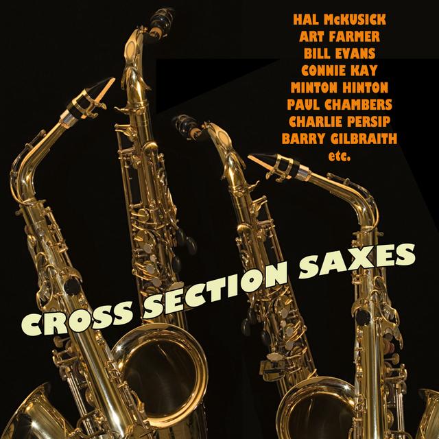 Album cover art for Cross Section Saxes