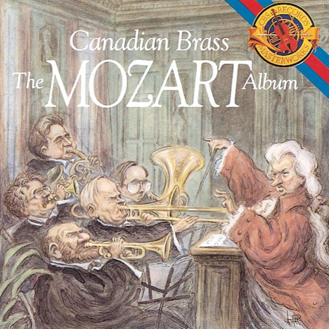 Album cover art for The Mozart Album