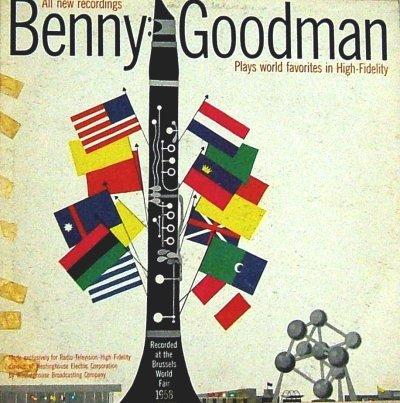 Album cover art for Benny goodman Plays World Favorites