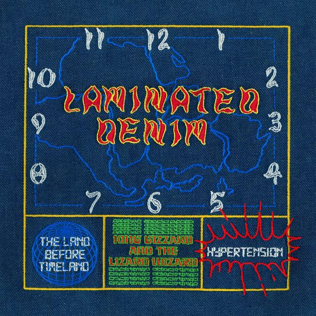 Album cover art for Laminated Denim