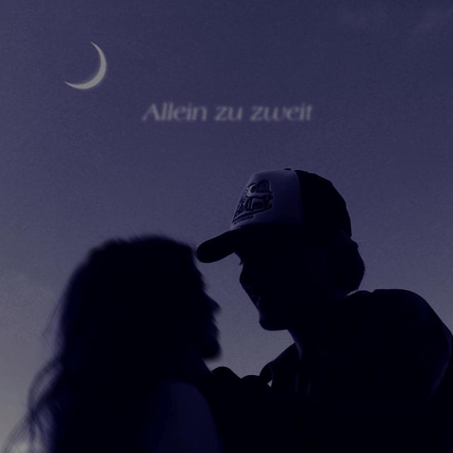 Album cover art for Allein zu zweit