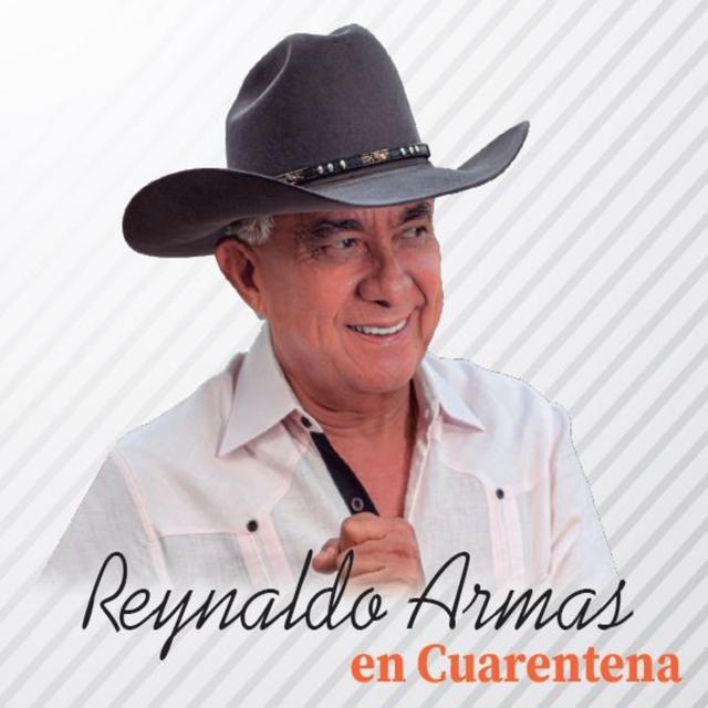 Album cover art for Reynaldo Armas en Cuarentena