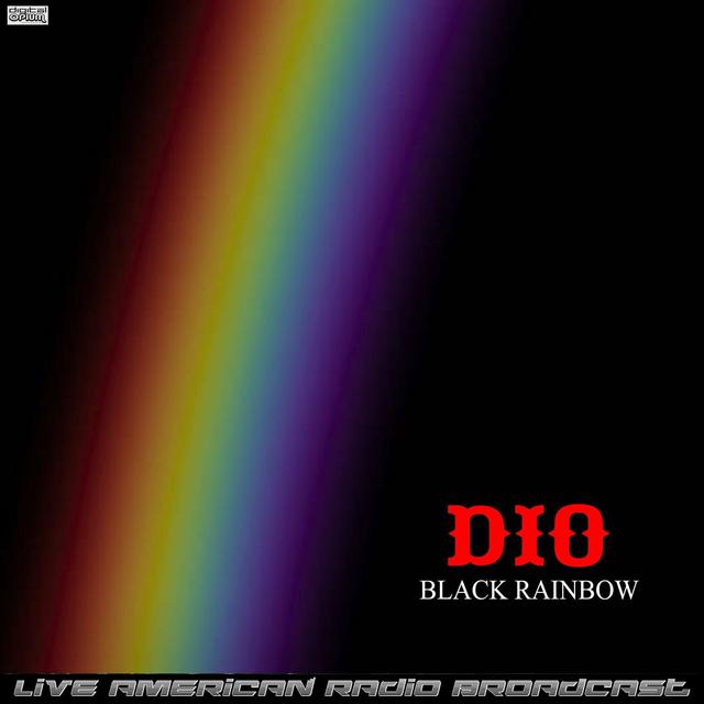 Album cover art for Black Rainbow (Live)