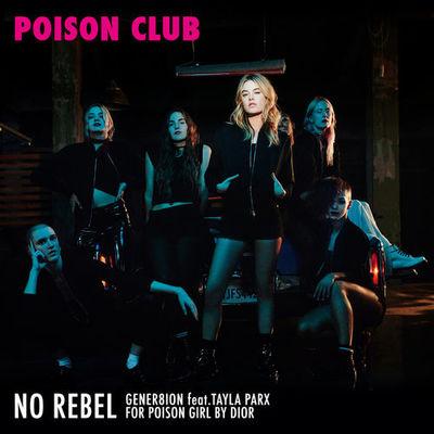 Album cover art for No Rebel, for Dior (Poison Club)