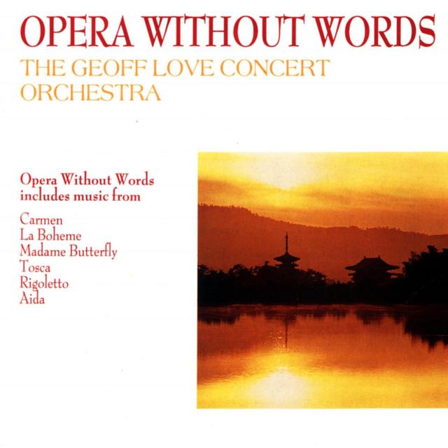 Album cover art for Opera Without Words