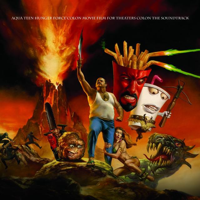 Album cover art for Aqua Teen Hunger Force Colon Movie Film For Theaters Colon The Soundtrack