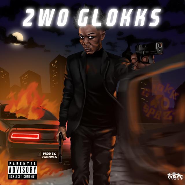 Album cover art for 2wo Glokks