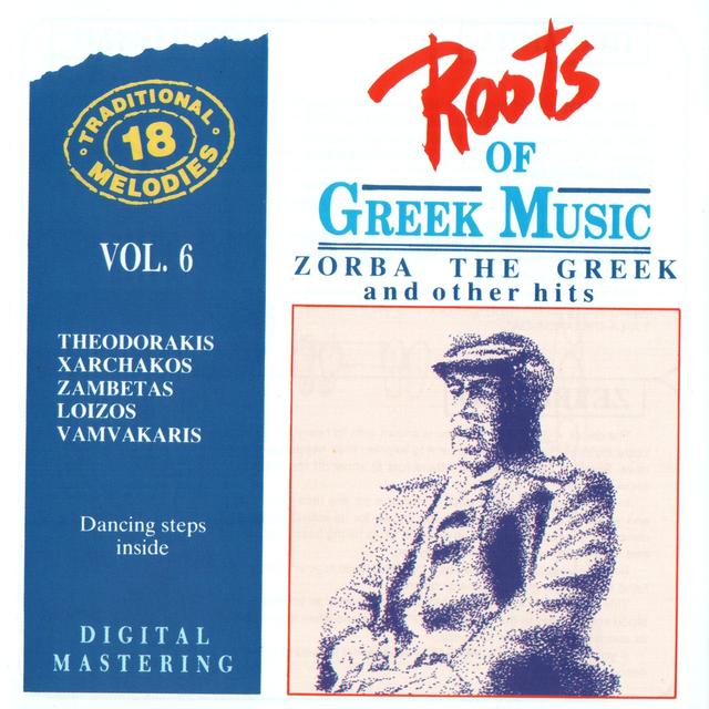 Album cover art for Roots Of Greek Music Vol. 6: Zobra The Greek & Other Hits