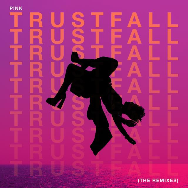 Album cover art for TRUSTFALL (The Remixes)