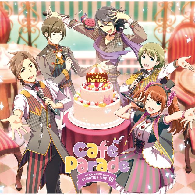 Album cover art for THE IDOLM@STER SideM ST@RTING LINE-10 Café Parade