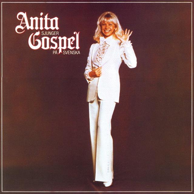 Album cover art for Anita Sjunger Gospel På Svenska