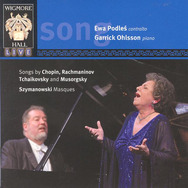 Album cover art for Wigmore Hall Live - Ewa Podles & Garrick Ohlsson