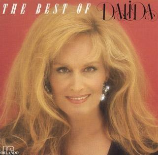 Album cover art for The Best of Dalida