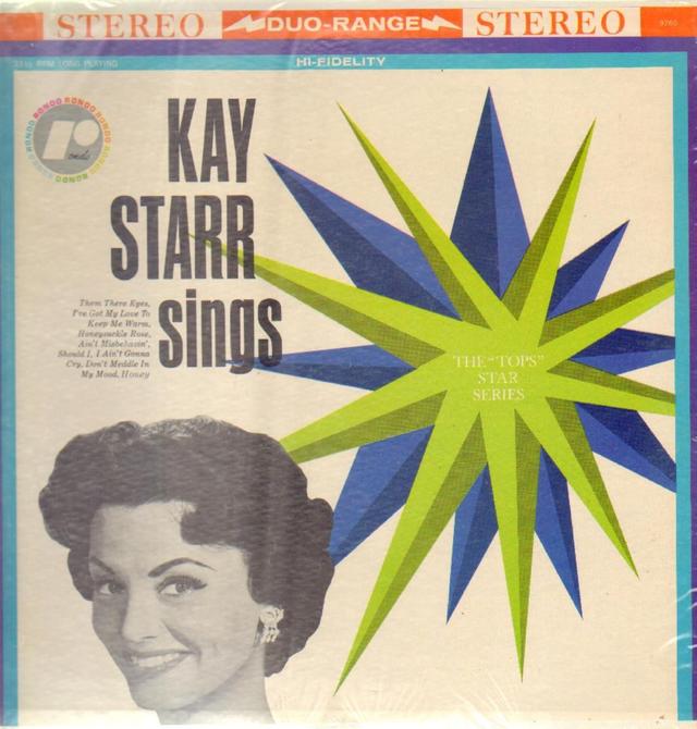 Album cover art for Kay Starr Sings