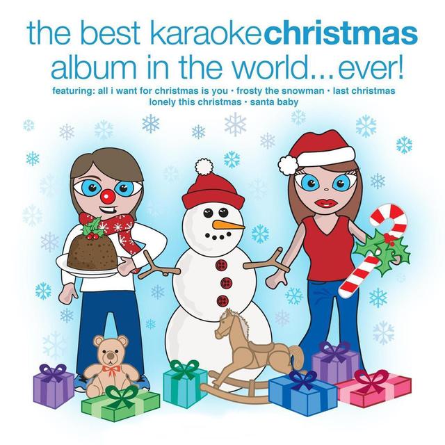 Album cover art for The Best Christmas Karaoke Album In The World...Ever!