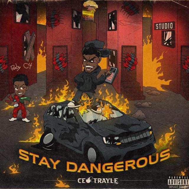 Album cover art for Stay Dangerous