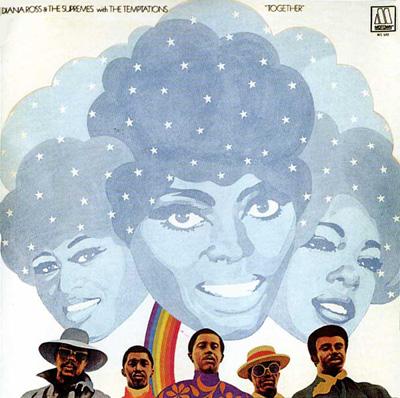 Album cover art for Together (The Supremes and The Temptations album)