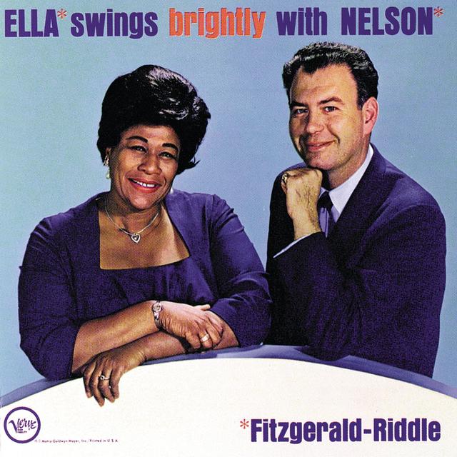 Album cover art for Ella Swings Brightly With Nelson