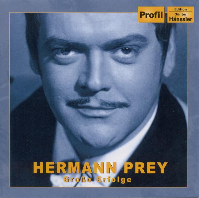 Album cover art for Opera Arias (baritone): Prey, Hermann - Mozart, W.a. / Lortzing, A. / Marschner, H.a. / Humperdinck, E. / Rossini, G. (1954, 1957)