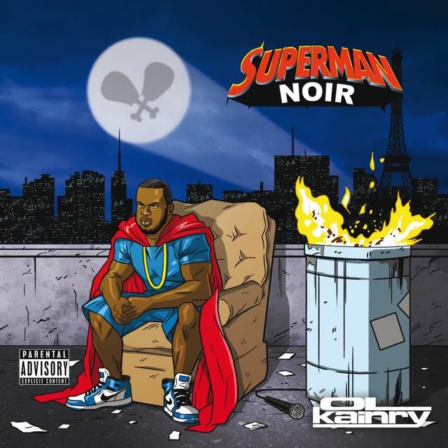 Album cover art for Superman noir