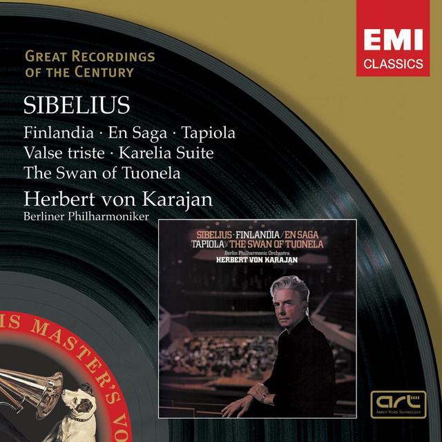 Album cover art for Sibelius : Popular Tone Poems