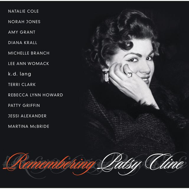 Album cover art for Remembering Patsy Cline