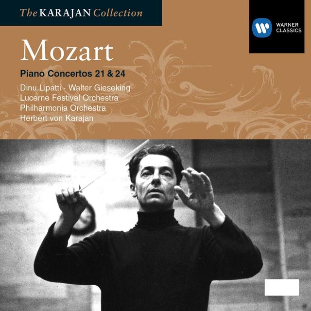 Album cover art for Mozart : Piano Concerto Nos 21 & 24