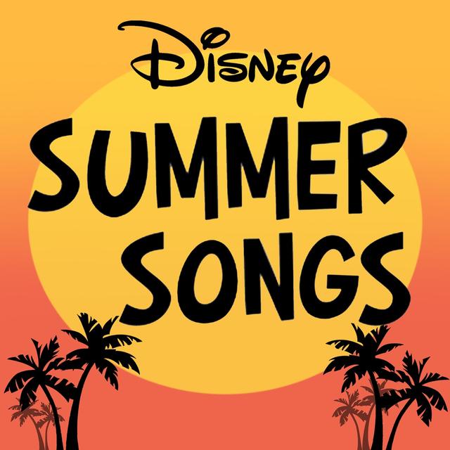 Album cover art for Disney Summer Songs