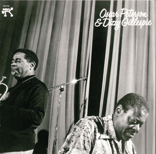 Album cover art for Oscar Peterson & Dizzy Gillespie