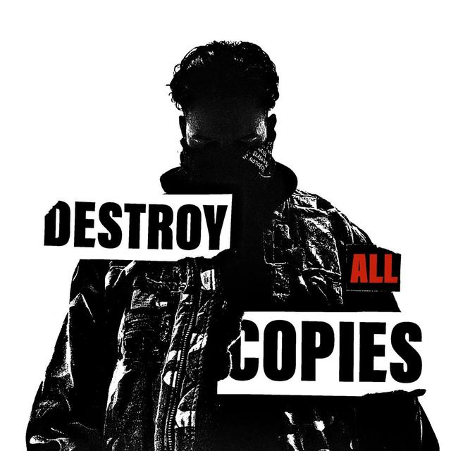 Album cover art for Destroy All Copies