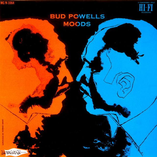 Album cover art for Bud Powell's Moods