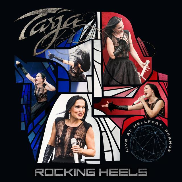 Album cover art for Rocking Heels: Live at Hellfest