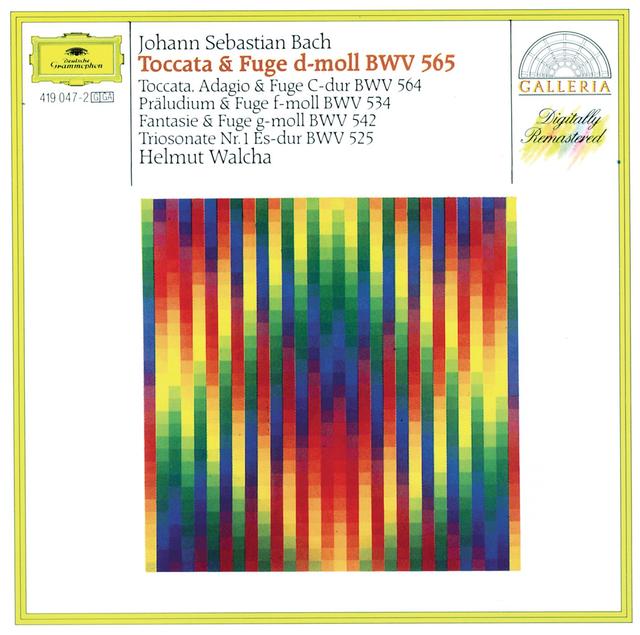 Album cover art for Bach, J.S.: Toccata & Fugue BWV 565; Organ Works BWV 534, 542, 564 & 525